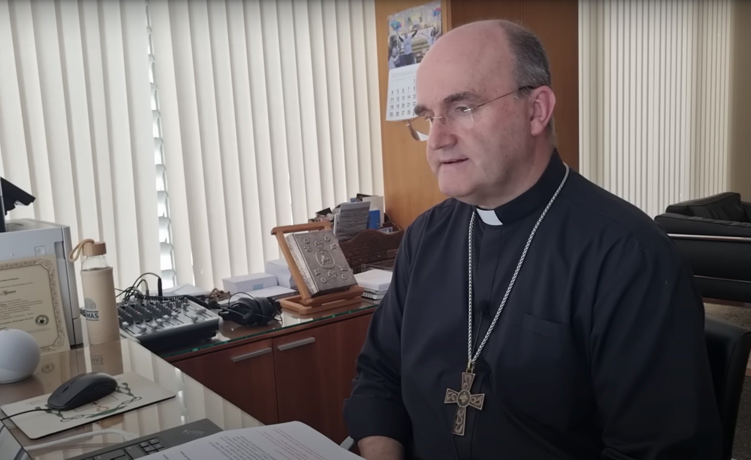 José Ignacio Munilla, durante su intervención José Ignacio Munilla, durante su intervención