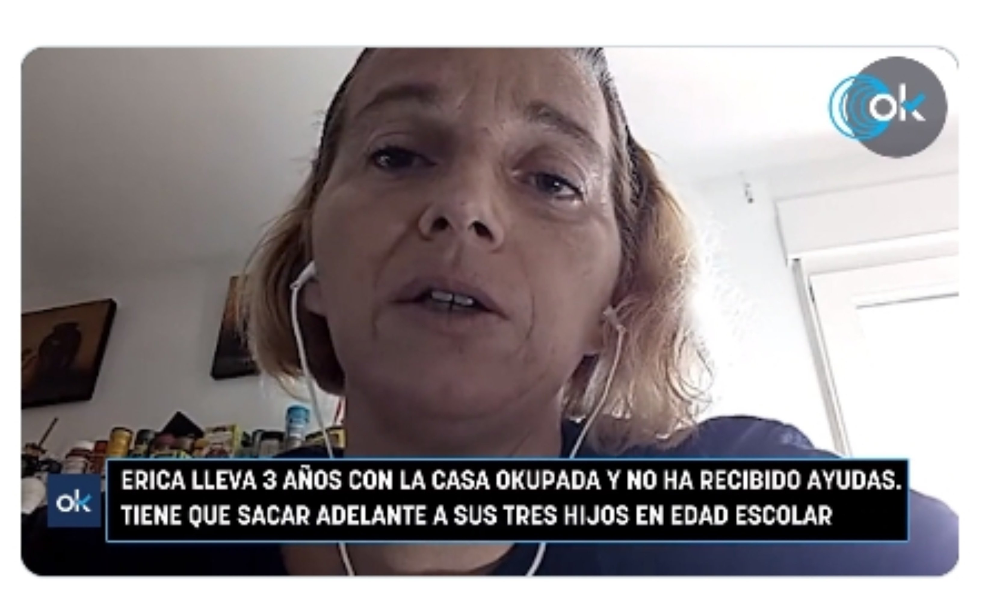 Erica Barceló: la okupa de su vivienda posee una casa que tiene alquilada... y le pide 5.000 euros a la propietaria del piso que okupa para abandonarlo Erica Barceló: la okupa de su vivienda posee una casa que tiene alquilada... y le pide 5.000 euros a la propietaria del piso que okupa para abandonarlo