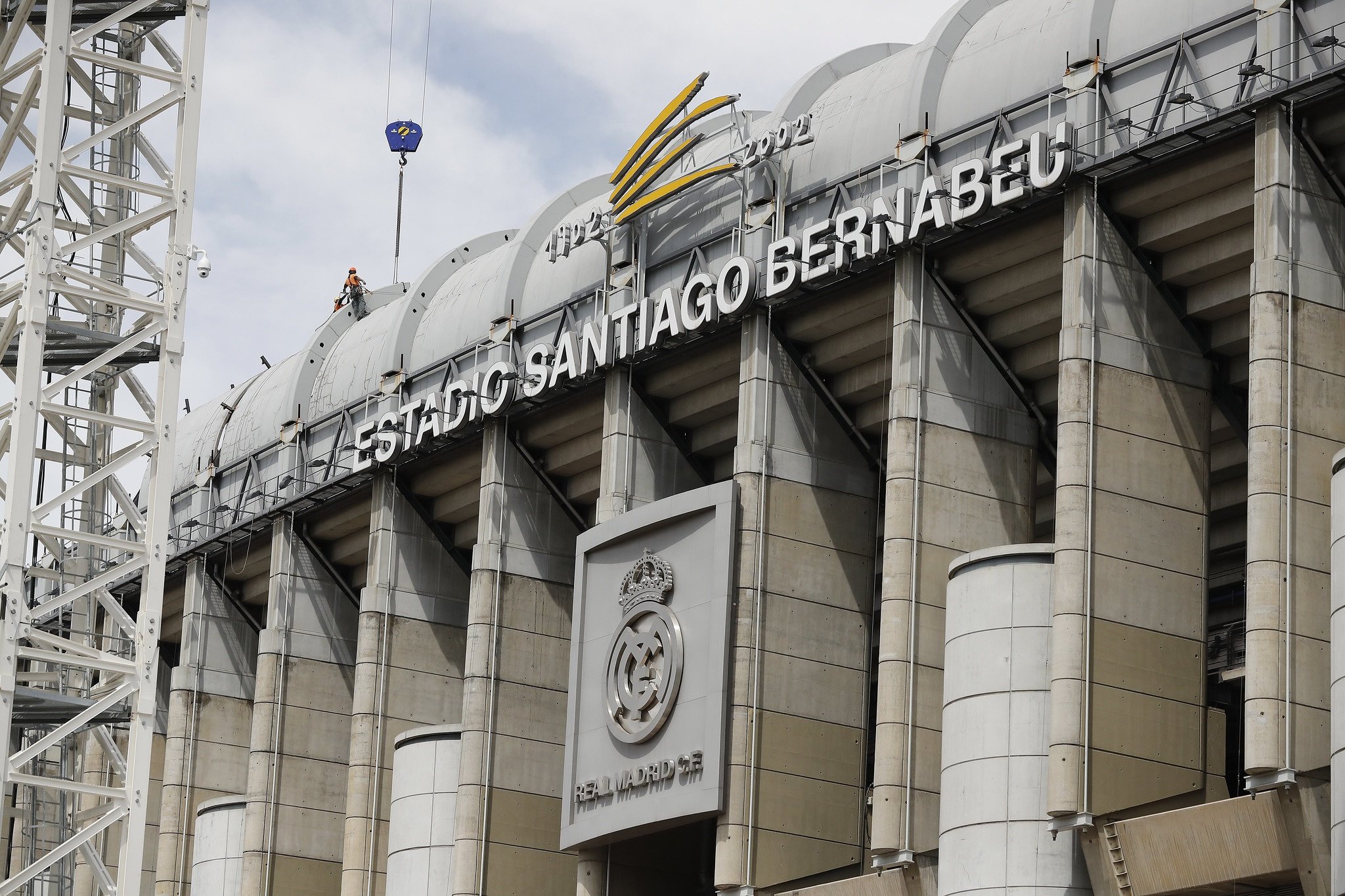 El presidente de ACS y del Real Madrid se plantó en Moncloa para pedirle a Pedro Sánchez que intercediera para que la final del Mundial se juegue, como estaba previsto en el Santiago Bernabéu, en Madrid/ Foto: Pablo Moreno