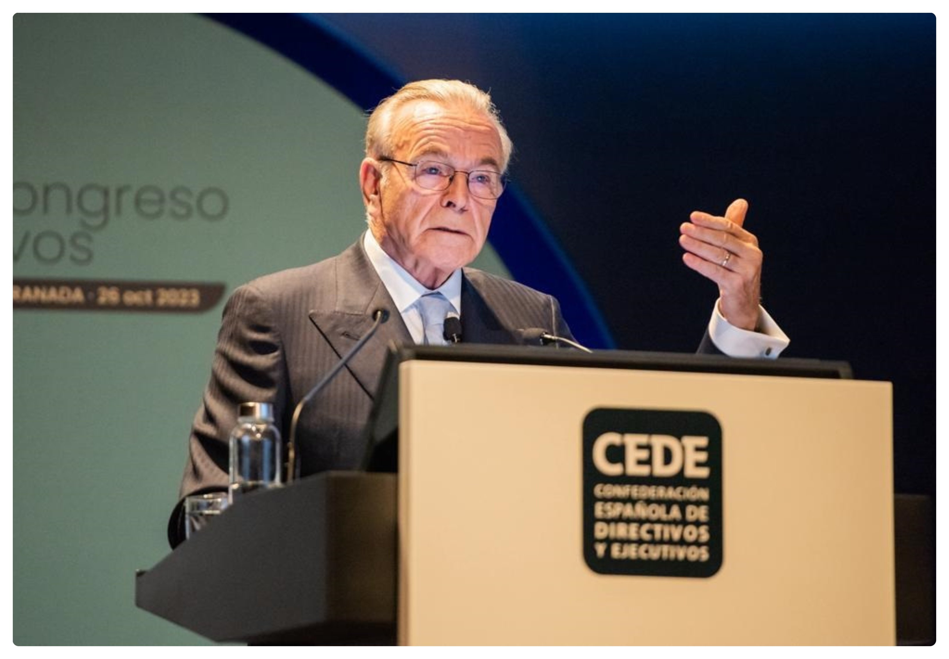 El sorprendente discurso de Isidro Fainé El sorprendente discurso de Isidro Fainé